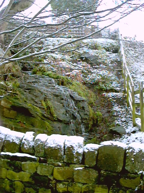 WaterFall on Yate Lane at Yate House