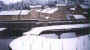 Duck Pond in the snow (Leeming Water new estate in the background)