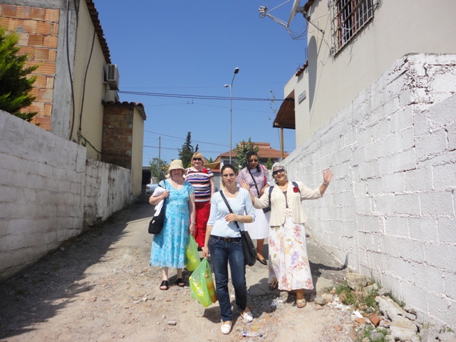 Team doing street
                evangelism