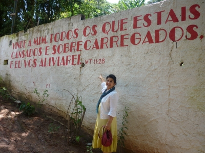 This is the home in the mountain region, long way from the terrible conditions where they lived on the streets in the City