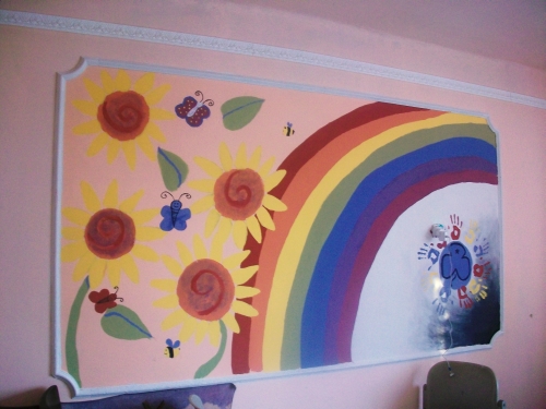 The finished work of art, with signatures, and  meaning