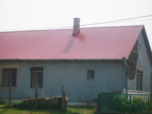 This is the new roof we put on, after the floods and tornado ripped the old roof offThis is the new roof we put on, after the floods and tornado ripped the old roof off