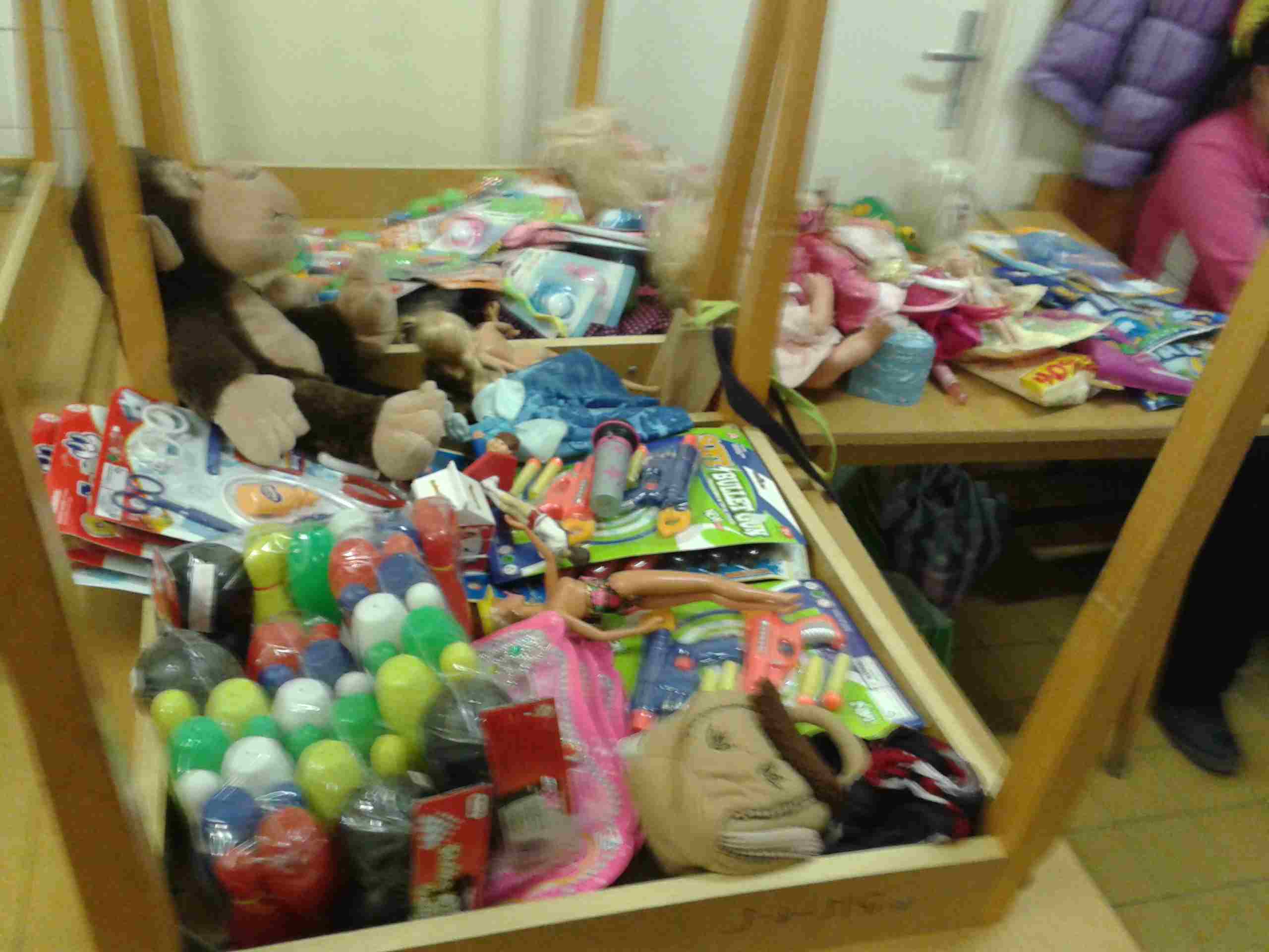 Gifts sent from UK from SunFlowerTrust including caravan
          and car.