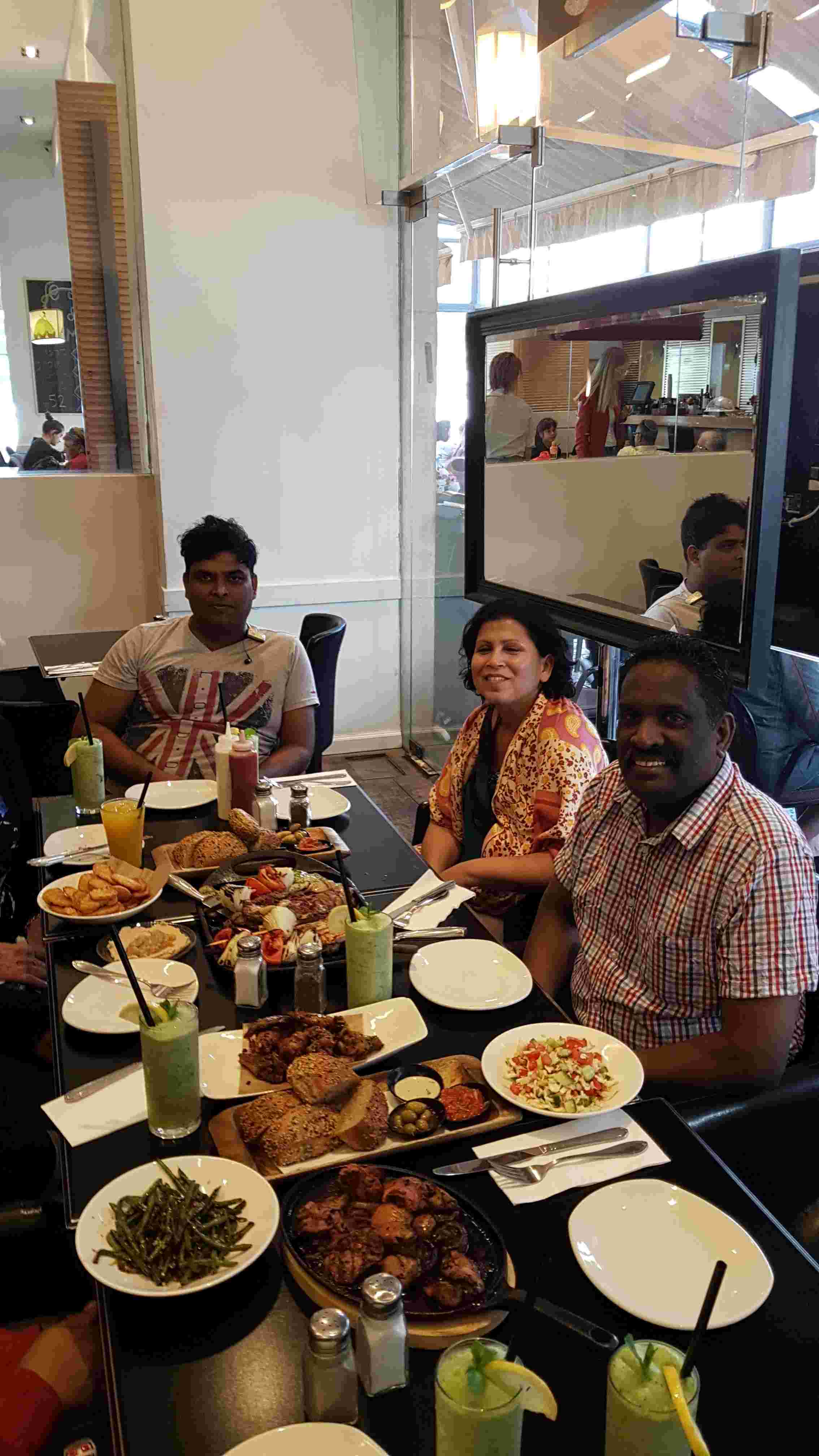 9. Pastor Solomon meets with the group in Divine
        appointment in JERUSALEM
