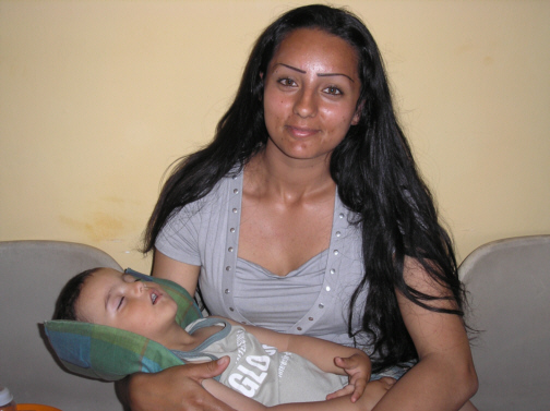 Melvinia, and her baby boy,.We re seeing the next generation grow